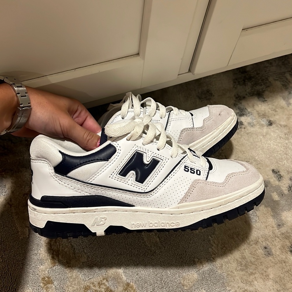 COPY - New balance 550 navy blue and white